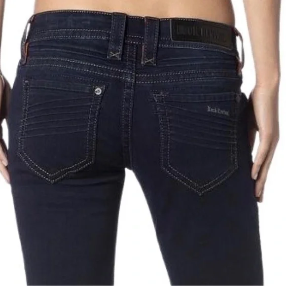 Rock Revival dark wash Janeil skinny Jeans size 26 - Picture 2 of 16